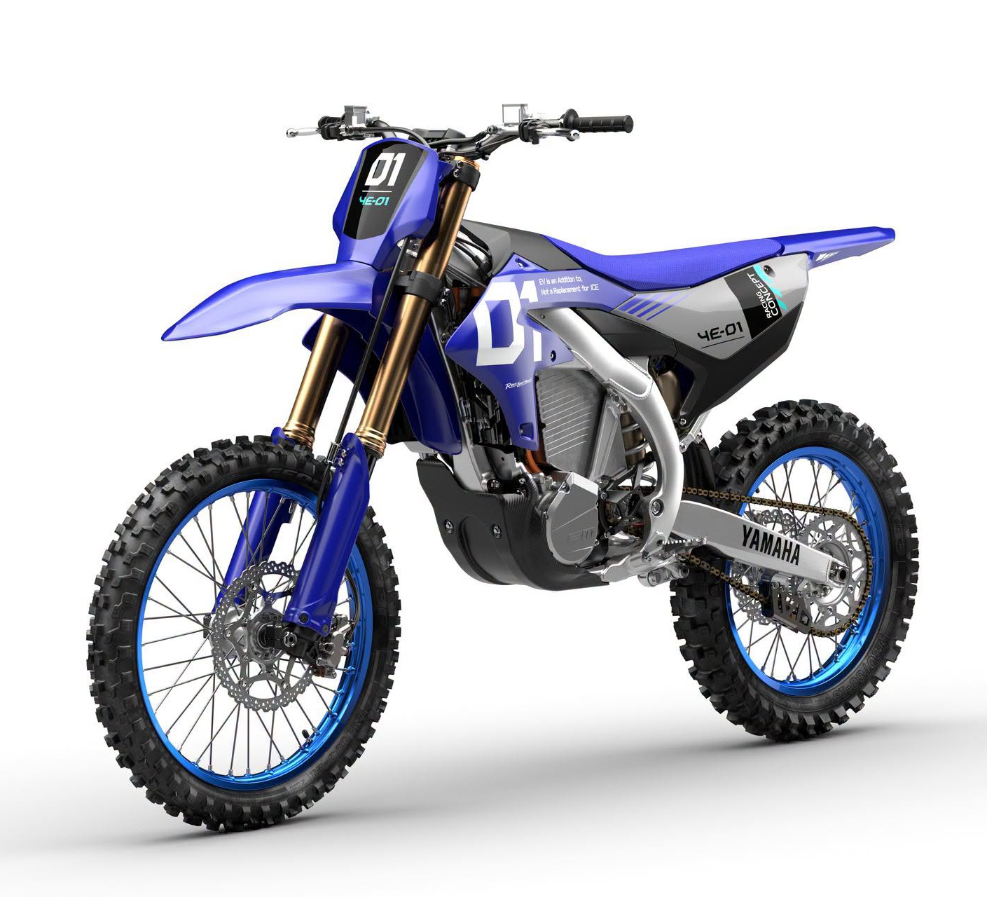 Yamaha YE-01 Racing Concept, offizielles Prototypenbild; keine Aufnahme der angekündigten Ernée-Demofahrt